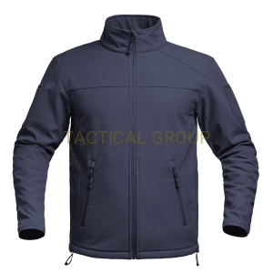 Kurtka Softshell A10 Fighter - granatowa
