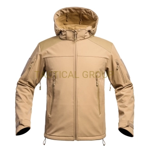 Kurtka Softshell A10 Fighter V2 - piaskowa