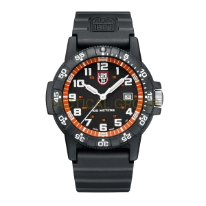 LUMINOX Zegarek Kwarcowy Leatherback Sea Turtle Giant 0320 Series XS.0329.1 – czarno-czerwony