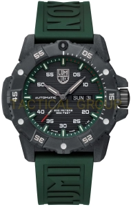 LUMINOX Zegarek Automatyczny Master Carbon SEAL Automatic XS.3877 – czarno-zielony