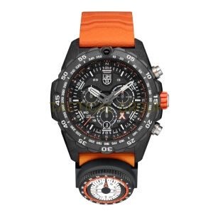 LUMINOX Zegarek Kwarcowy Bear Grylls Survival Master 3740 Series XB.3749 - czarno-pomarańczowy