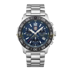 LUMINOX Zegarek Kwarcowy Pacific Diver Chronograph 3140 Series XS.3144 - srebrny