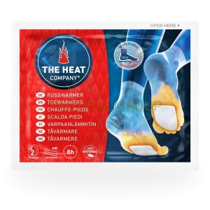 The HEAT COMPANY Toewarmer jednorazowe wkłady ogrzewające do stóp