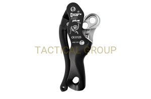 SINGING ROCK DOUBLE STOP PLUS czarny przyrząd zjazdowy 