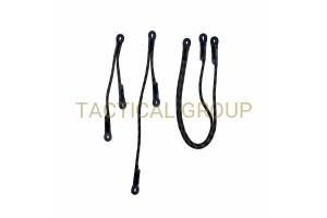 SINGING ROCK Lonża LANYARD "V" czarna 65/25 cm 