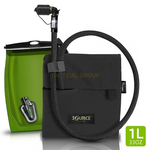 Source Tactical Bukłak z pokrowcem Kangaroo 1L Black