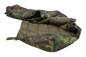 CARINTHIA TROPEN śpiwór wojskowy rozmiar L długość 235cm woodland