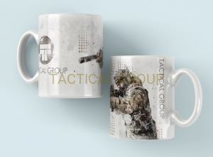 TACTICAL GROUP Kubek ceramiczny z nadrukiem Operator Wojsk Specjalnych