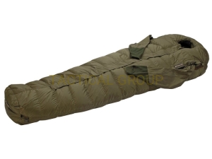 CARINTHIA SURVIVAL DOWN 1000 śpiwór wojskowy z rękawami długość 225cm, wypełnienie puch gęsi, 93590 oliwkowy