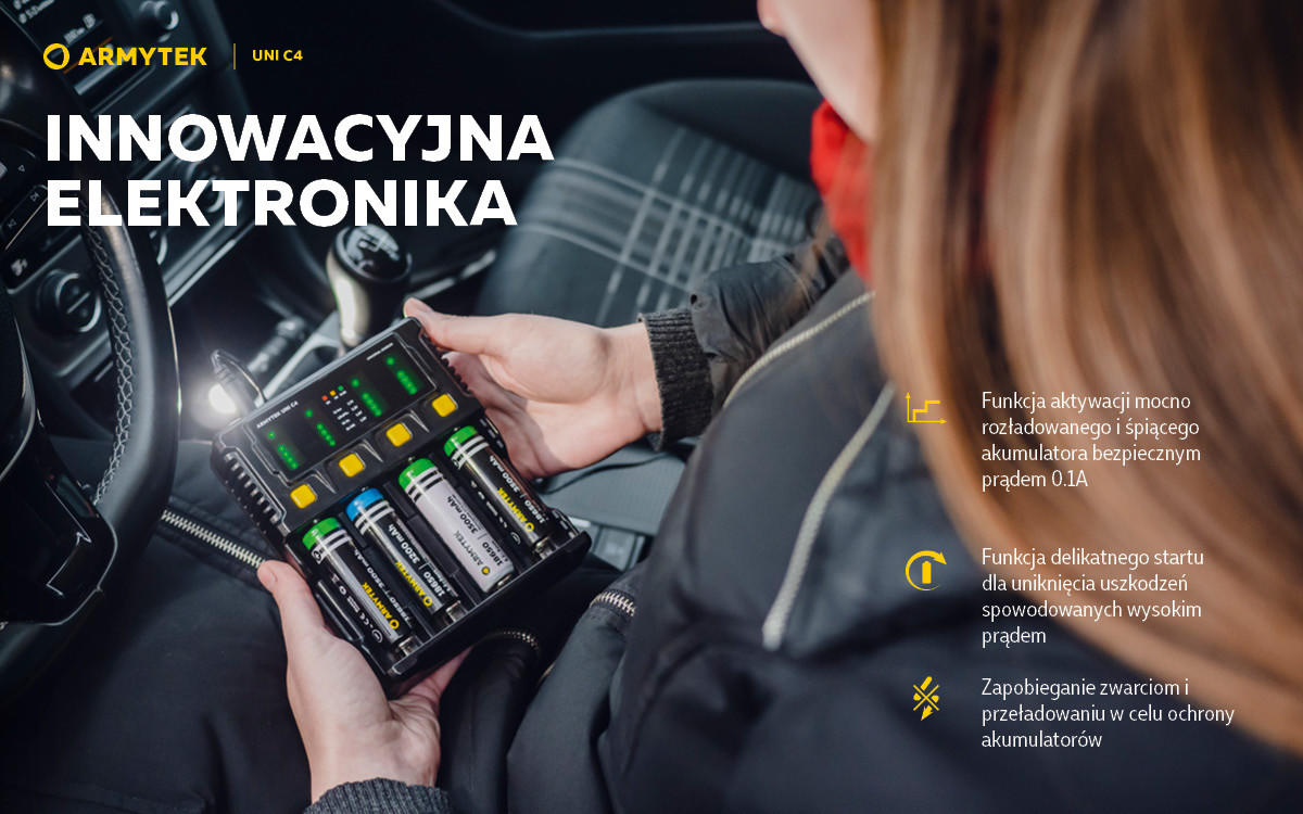 Ładowarka Armytek Uni C4