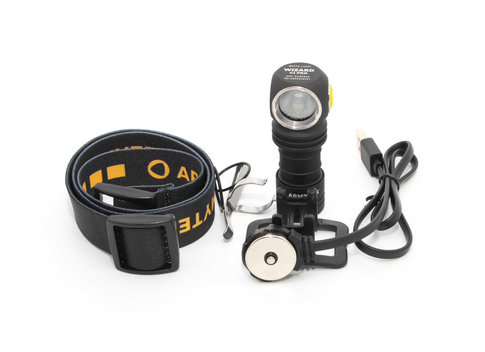 Latarka czołowa Armytek Wizard C1 Pro - warm