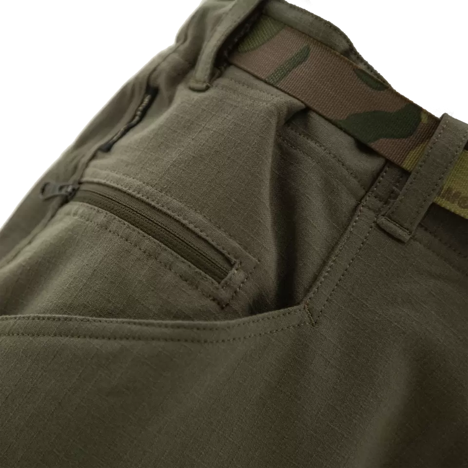 Spodenki Carinthia Goldeck Shorts - Oliwkowe