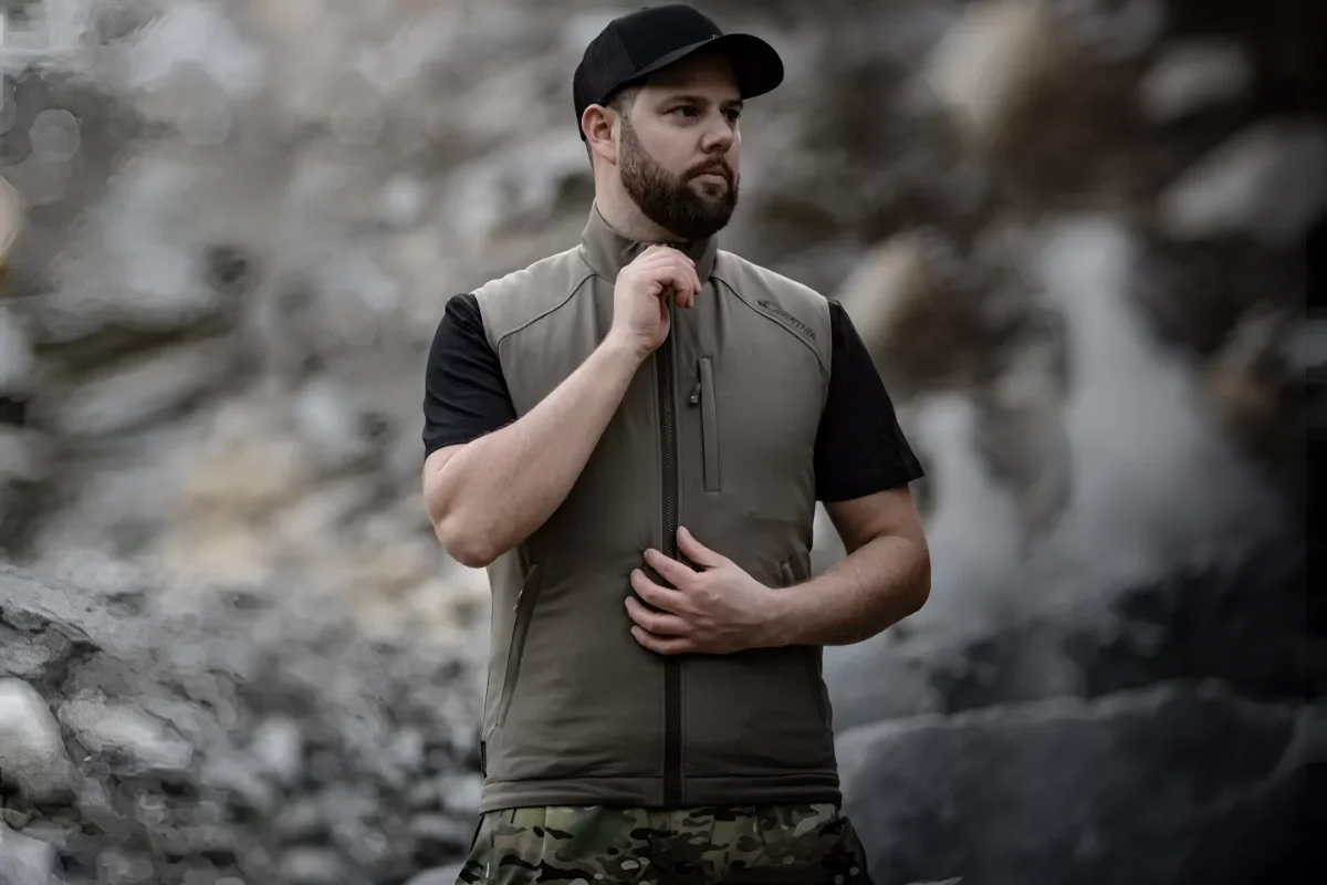 Kamizelka Carinthia Loftshell Climate Vest - Oliwkowa