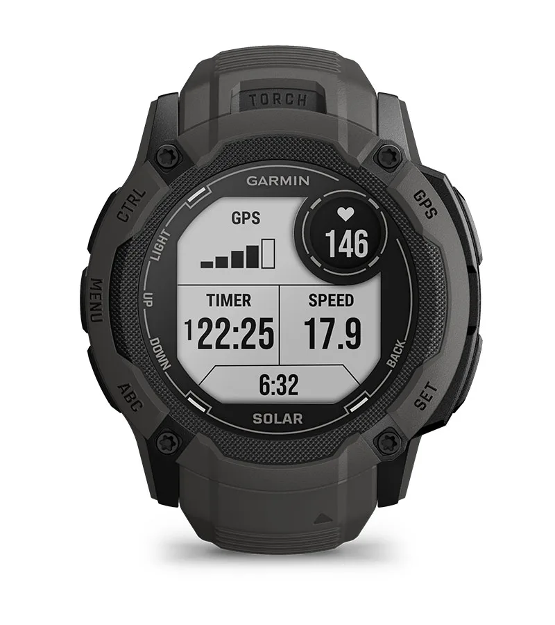 Zegarek taktyczny Garmin Instinct 2X Solar – Mchowy