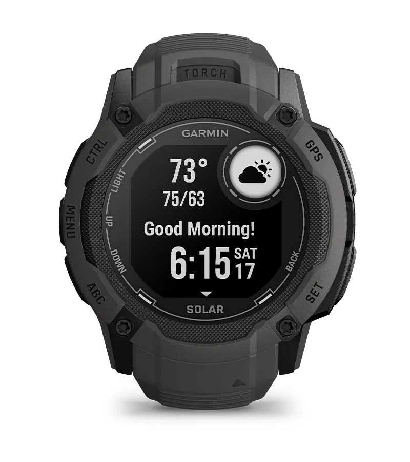 Zegarek taktyczny Garmin Instinct 2X Solar – Mleczny kwarc