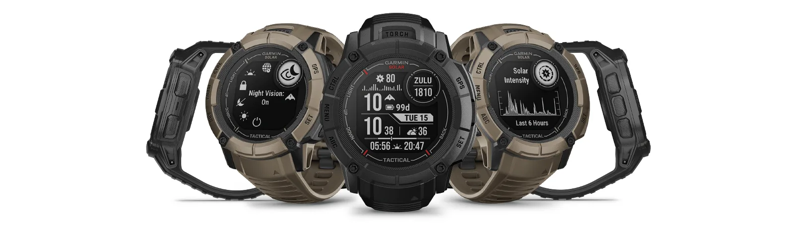 Zegarek taktyczny Garmin Instinct 2X Solar — Tactical Edition, Czarny