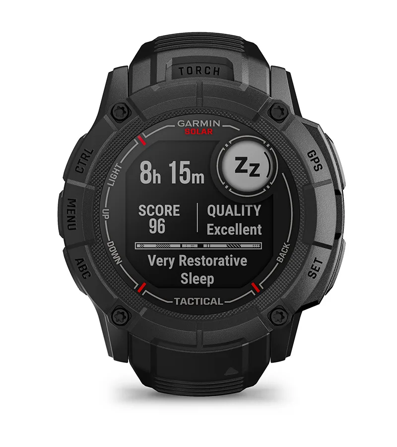 Zegarek taktyczny Garmin Instinct 2X Solar — Tactical Edition, Czarny