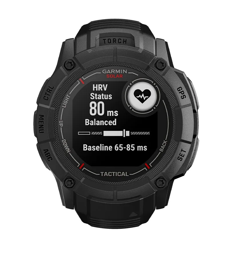 Zegarek taktyczny Garmin Instinct 2X Solar — Tactical Edition, Czarny