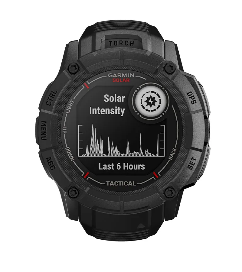 Zegarek taktyczny Garmin Instinct 2X Solar — Tactical Edition, Jasnobrązowy