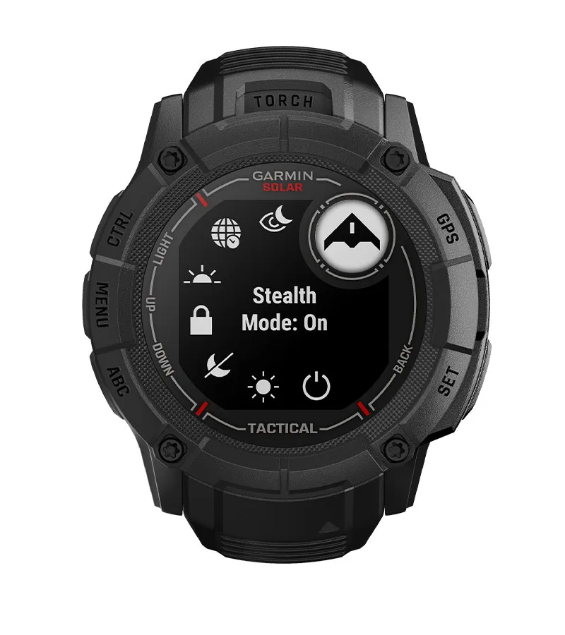 Zegarek taktyczny Garmin Instinct 2X Solar — Tactical Edition, Jasnobrązowy