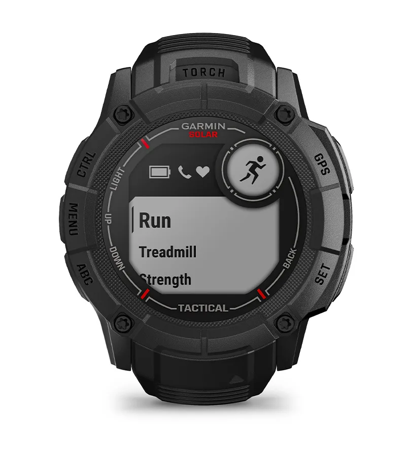 Zegarek taktyczny Garmin Instinct 2X Solar — Tactical Edition, Jasnobrązowy