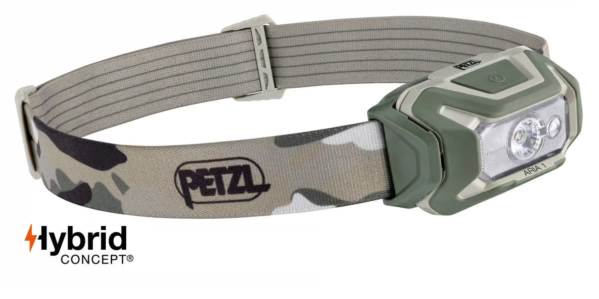 Latarka Czołowa Petzl ARIA 1 RGB - Moro