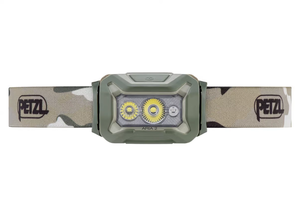 Latarka Czołowa Petzl ARIA 2 RGB - Moro