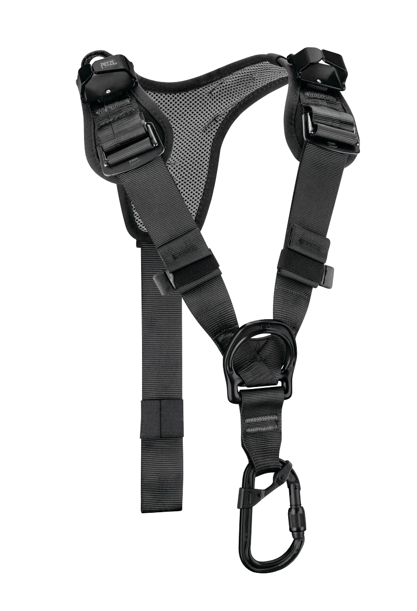 Uprząż Piersiowa Petzl TOP - Czarna
