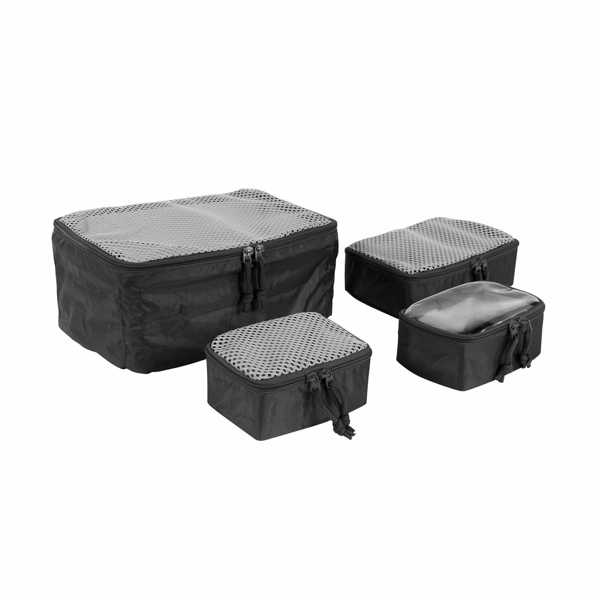 Zestaw Kieszeni Modułowych Tasmanian Tiger Modular Pouch Set VL - Czarny