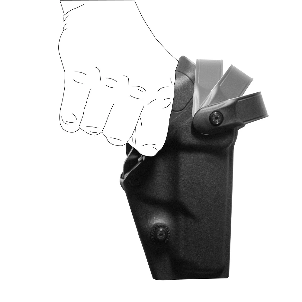 Kabura A10 Vegatek Top VKT804, prawa, do GLOCK 17-19-22-23 - Czarna
