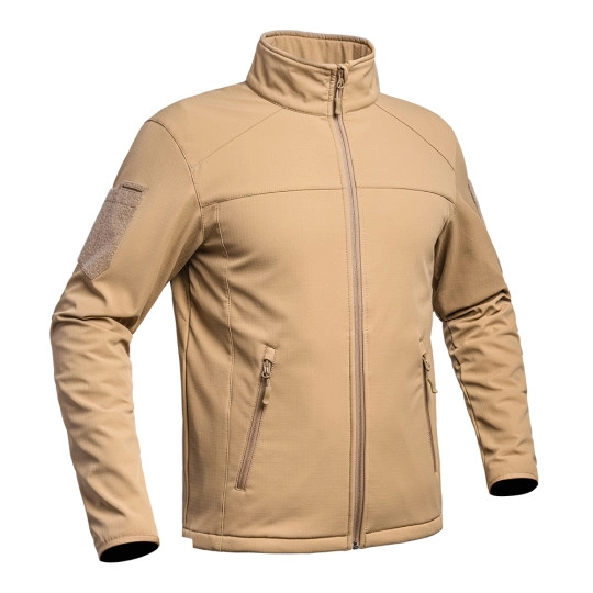 Kurtka Softshell A10 Fighter - piaskowa