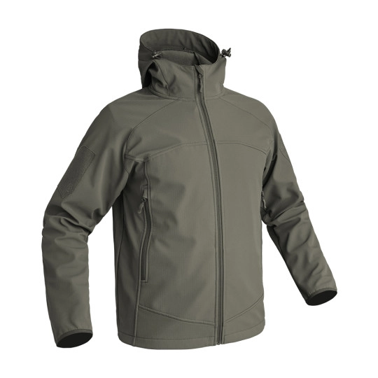 Kurtka Softshell A10 Instructor - oliwkowa