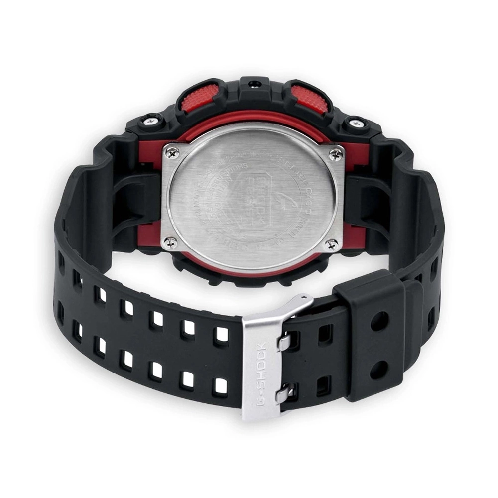 Zegarek A10 G-Shock GA-100 - Czarno-czerwony
