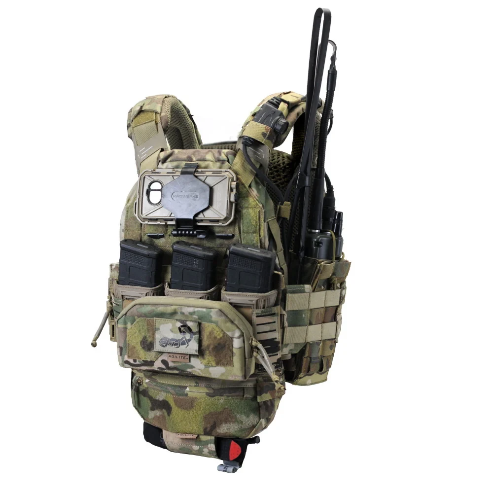 Kamizelka taktyczna Agilite K-Zero Plate Carrier – Moro