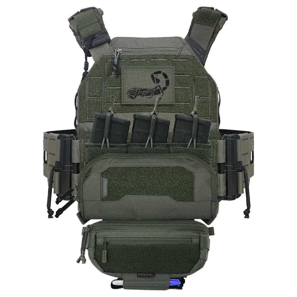 Kamizelka taktyczna Agilite K-Zero Plate Carrier – Zielona