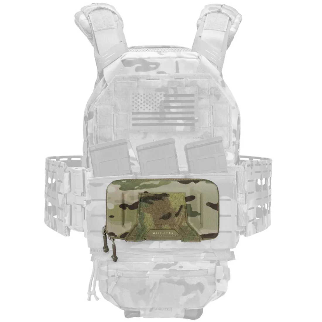 Kieszeń Agilite Battleshell Universal EUD-Phone Pouch – Zielona