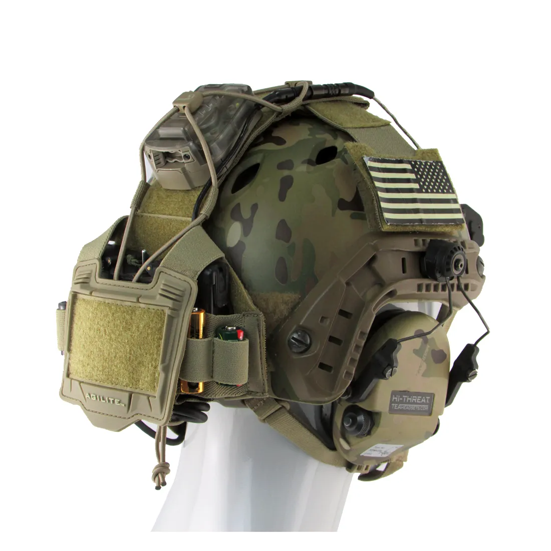 Moduł na Hełm Agilite Bridge Tactical Helmet Accessory Platform – Piaskowy