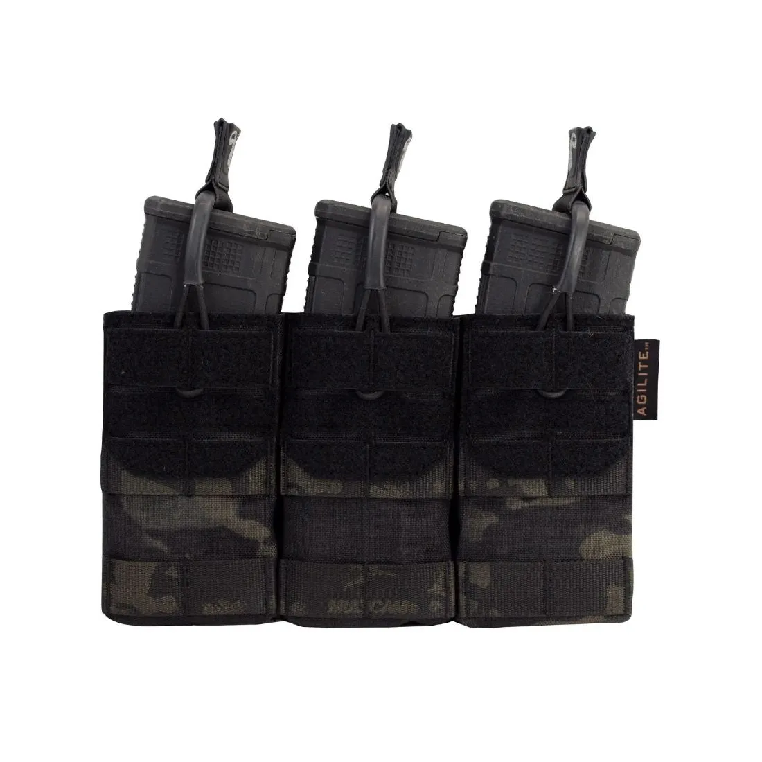 Panel Agilite AG3 5.56 Triple Mag Pouch – Czarny-Multicam