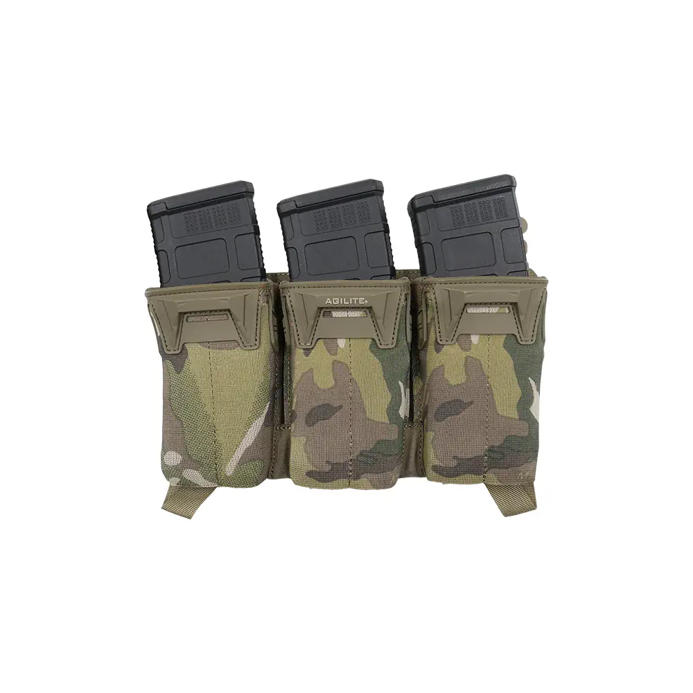 Potrójna Ładownica Agilite Pincer Placard – Multicam