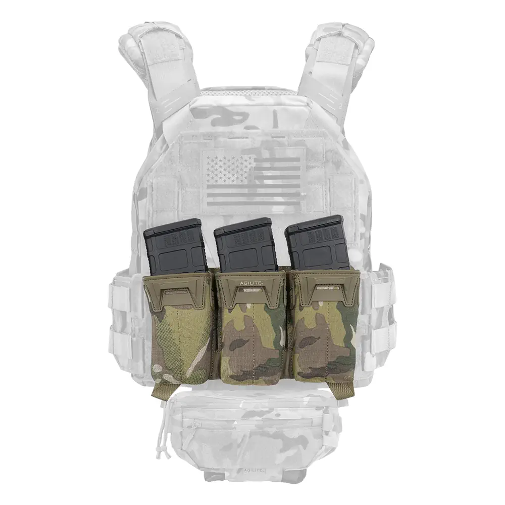 Potrójna Ładownica Agilite Pincer Placard – Multicam