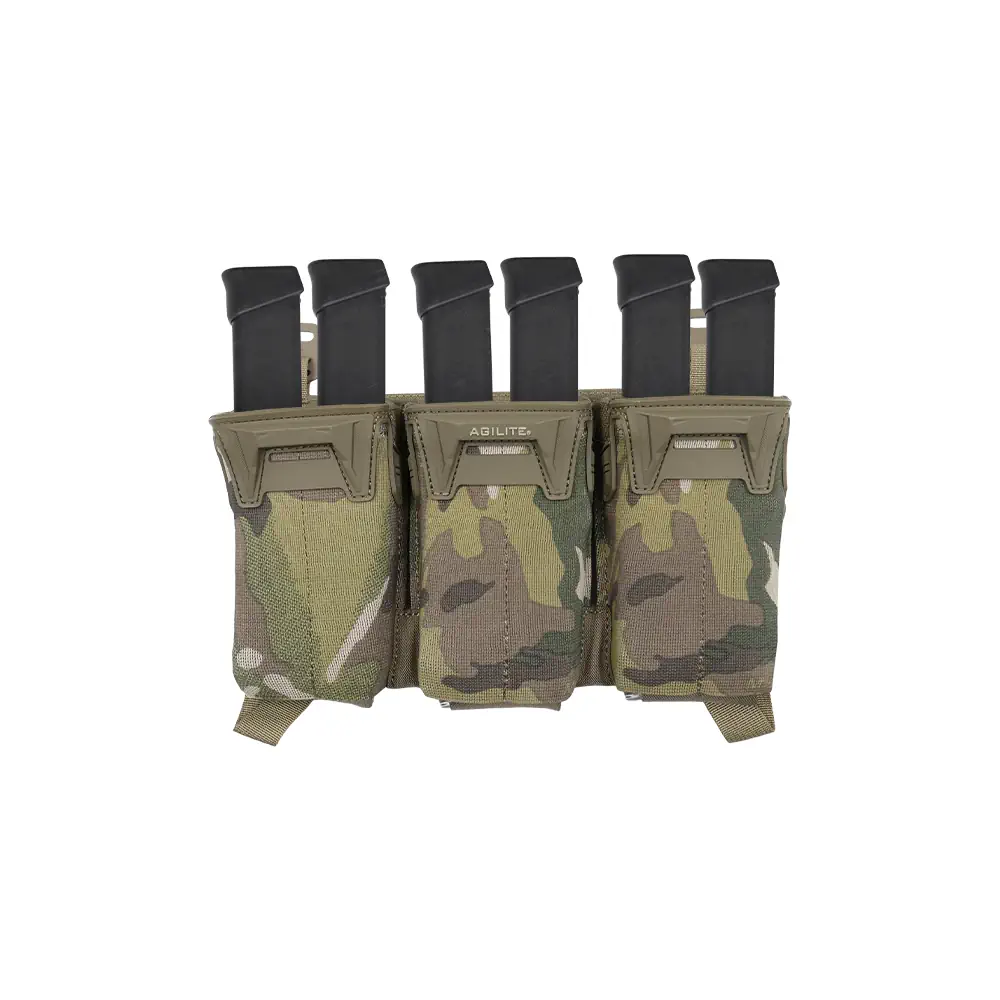 Potrójna Ładownica Agilite Pincer Placard – Multicam