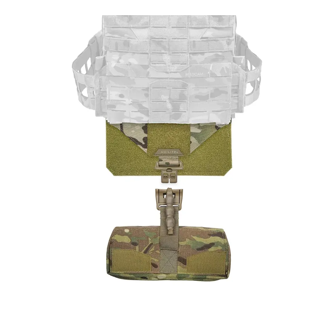 Zasobnik Agilite Rear Hanger Pouch – Multicam
