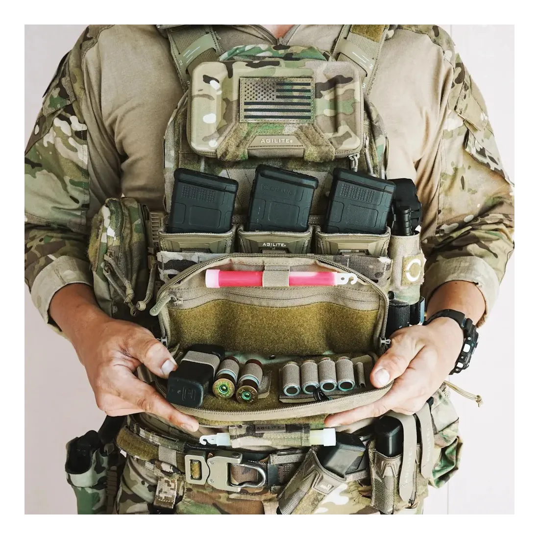 Zasobnik Agilite Wide Admin Pouch – Multicam