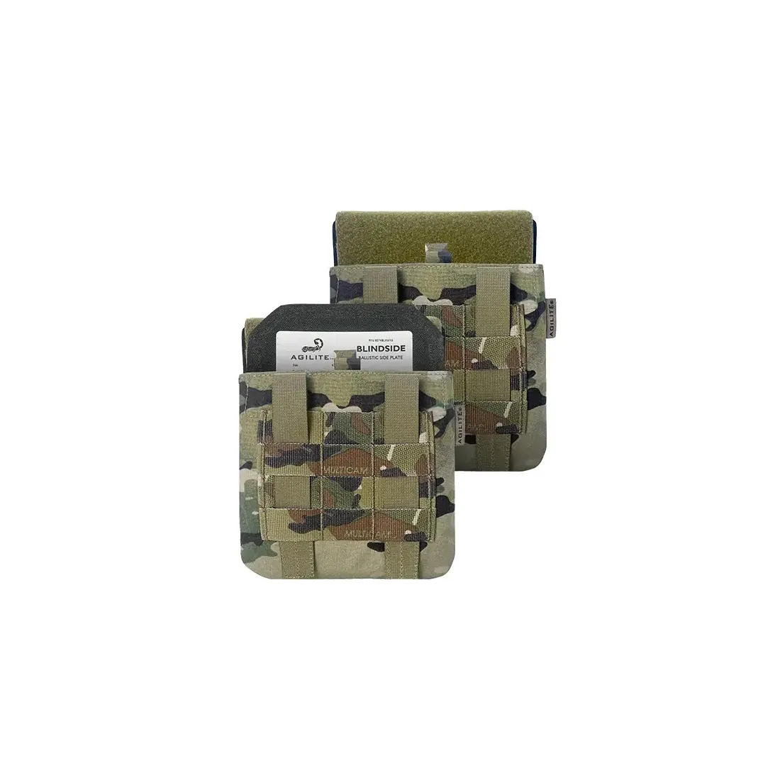 Zestaw Kieszeni na Balistykę Agilite Flank Side Plate Carriers – Multicam
