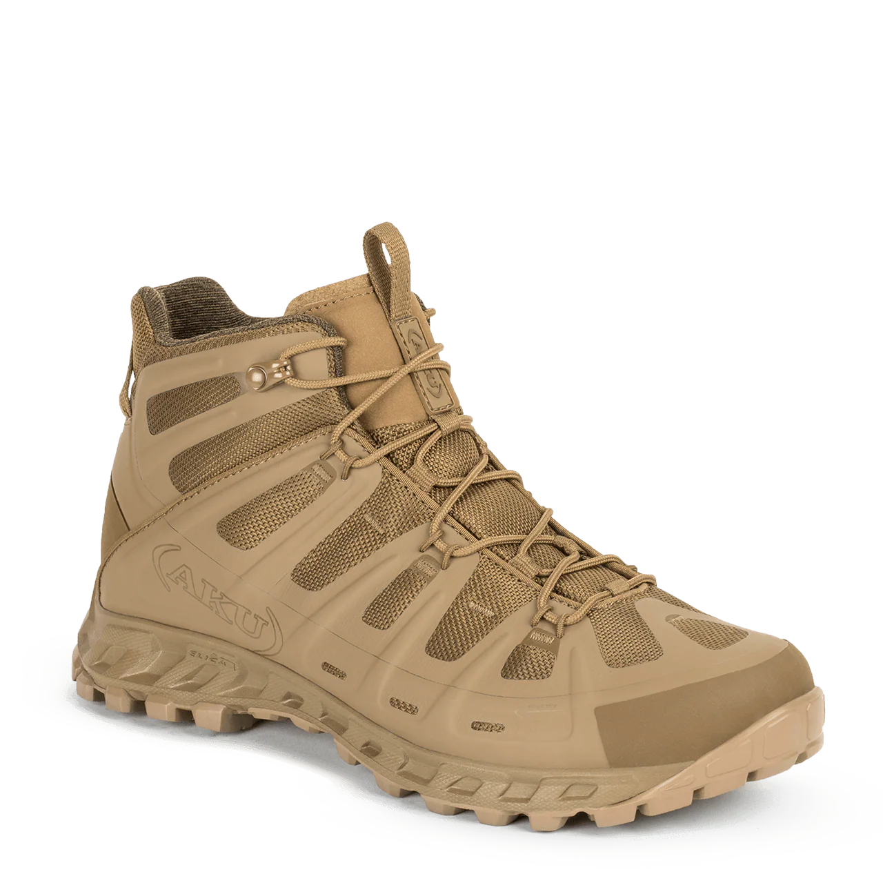 Buty taktyczne AKU Selvatica Tactical Mid GTX – Piaskowe