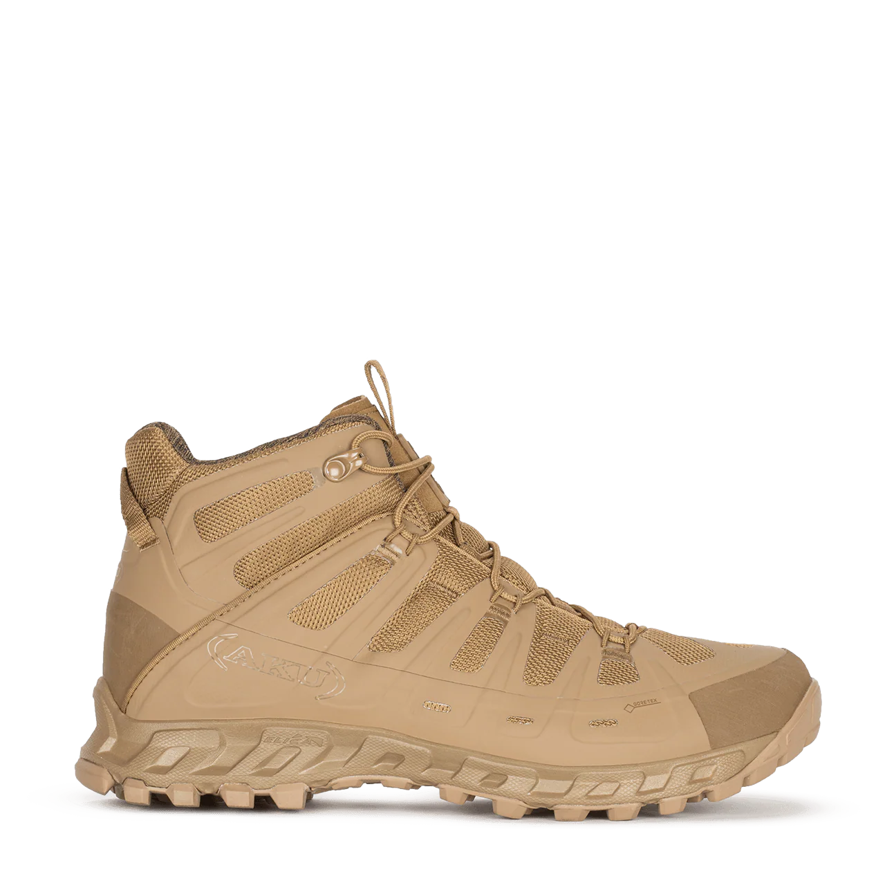 Buty taktyczne AKU Selvatica Tactical Mid GTX – Piaskowe