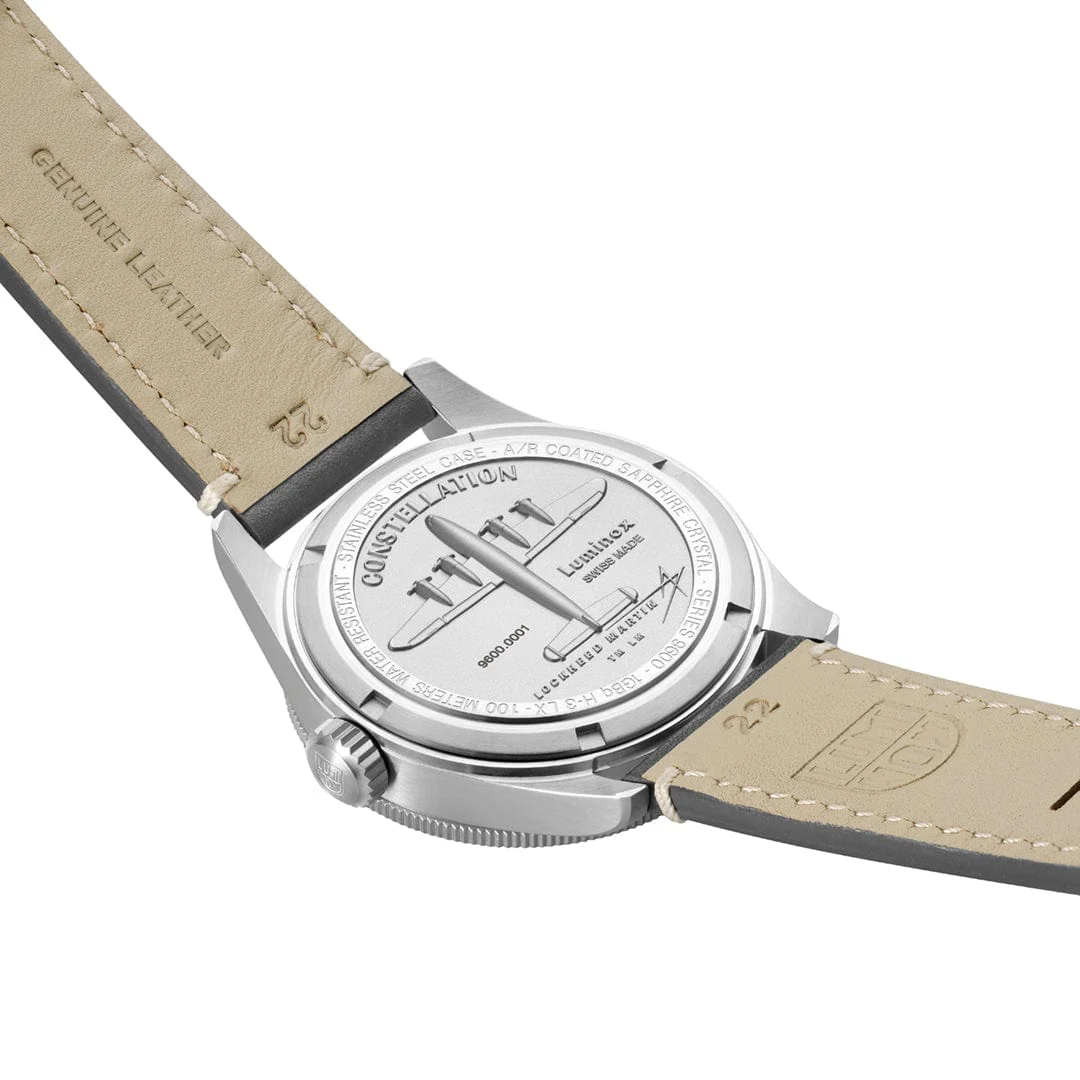 LUMINOX Zegarek Automatyczny Air Automatic Constellation™ 9600 Series XA.9602 - szary