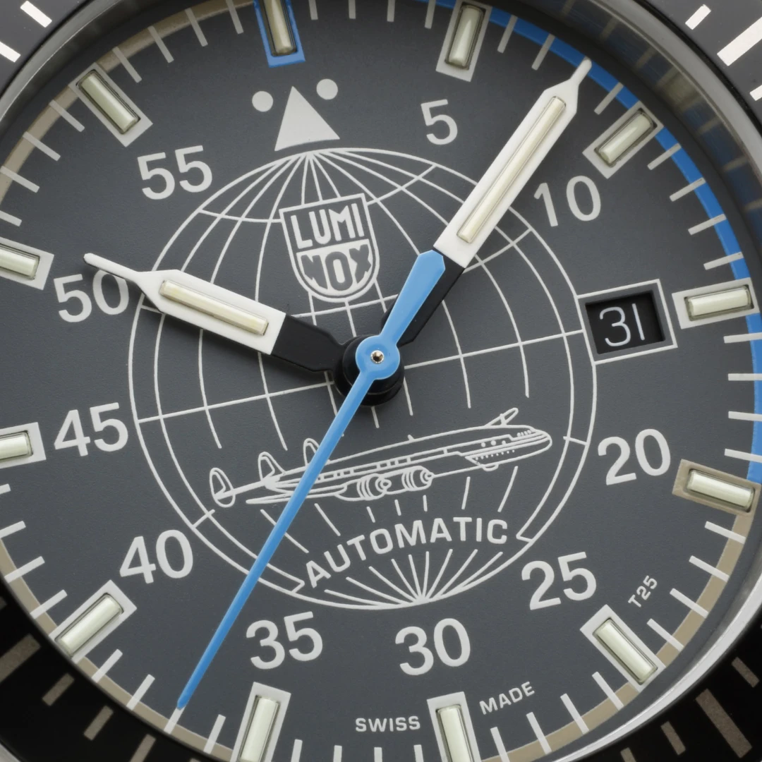 LUMINOX Zegarek Automatyczny Air Automatic Constellation™ 9600 Series XA.9602 - szary