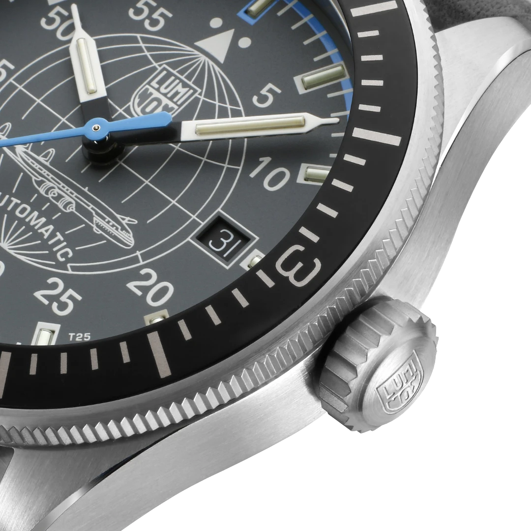 LUMINOX Zegarek Automatyczny Air Automatic Constellation™ 9600 Series XA.9602 - szary