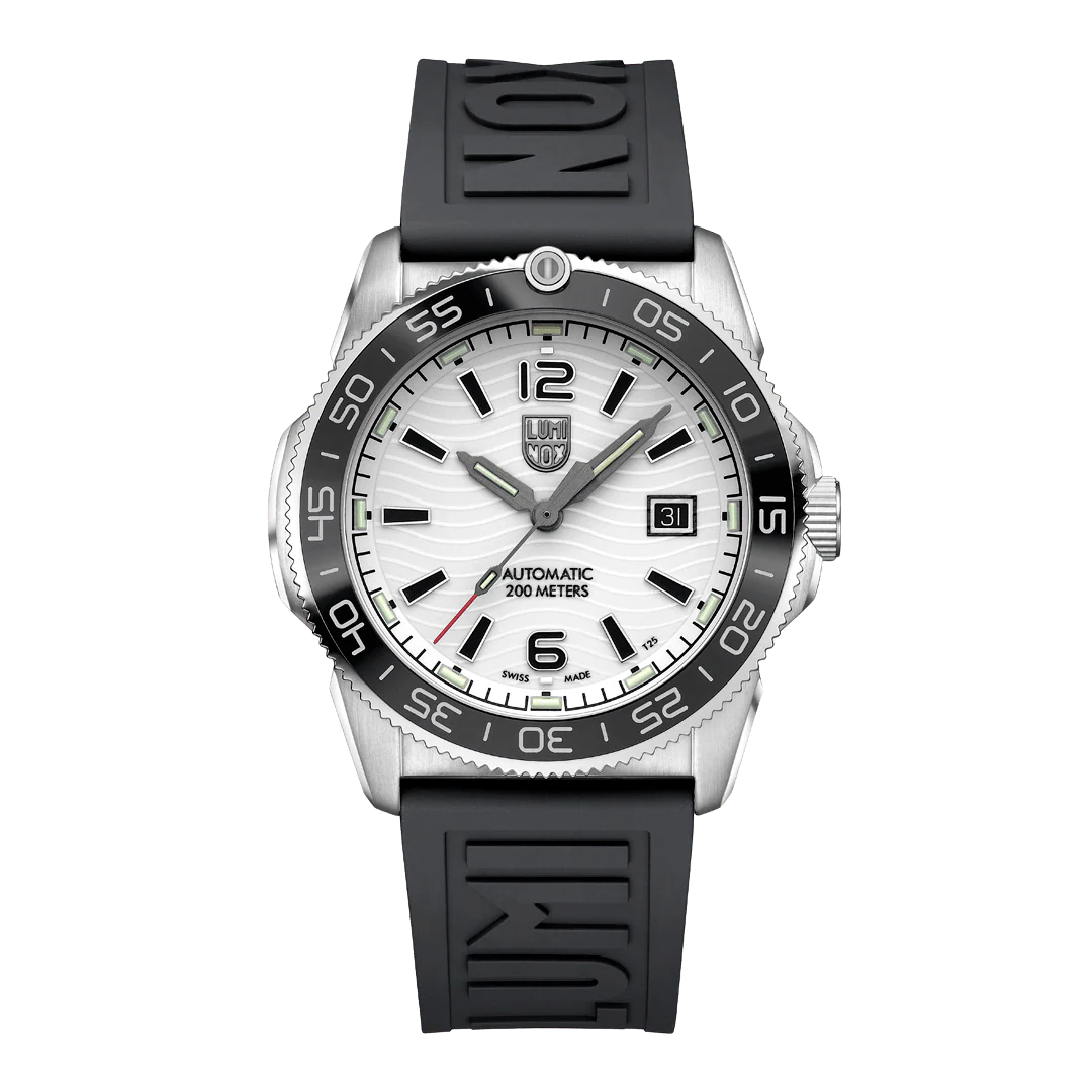 LUMINOX Zegarek Automatyczny Pacific Diver Automatic 3100 Series Midnight Mariner XS.3101.H.SET - czarny